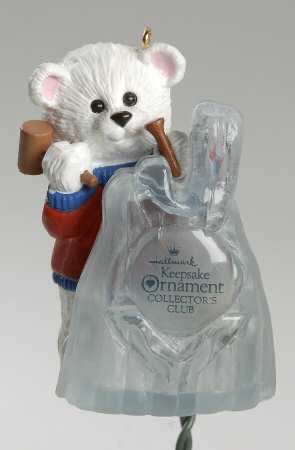 Beary Artistic  (Polar Bear, Legacy Cord) ornament collectible - Main Image 2