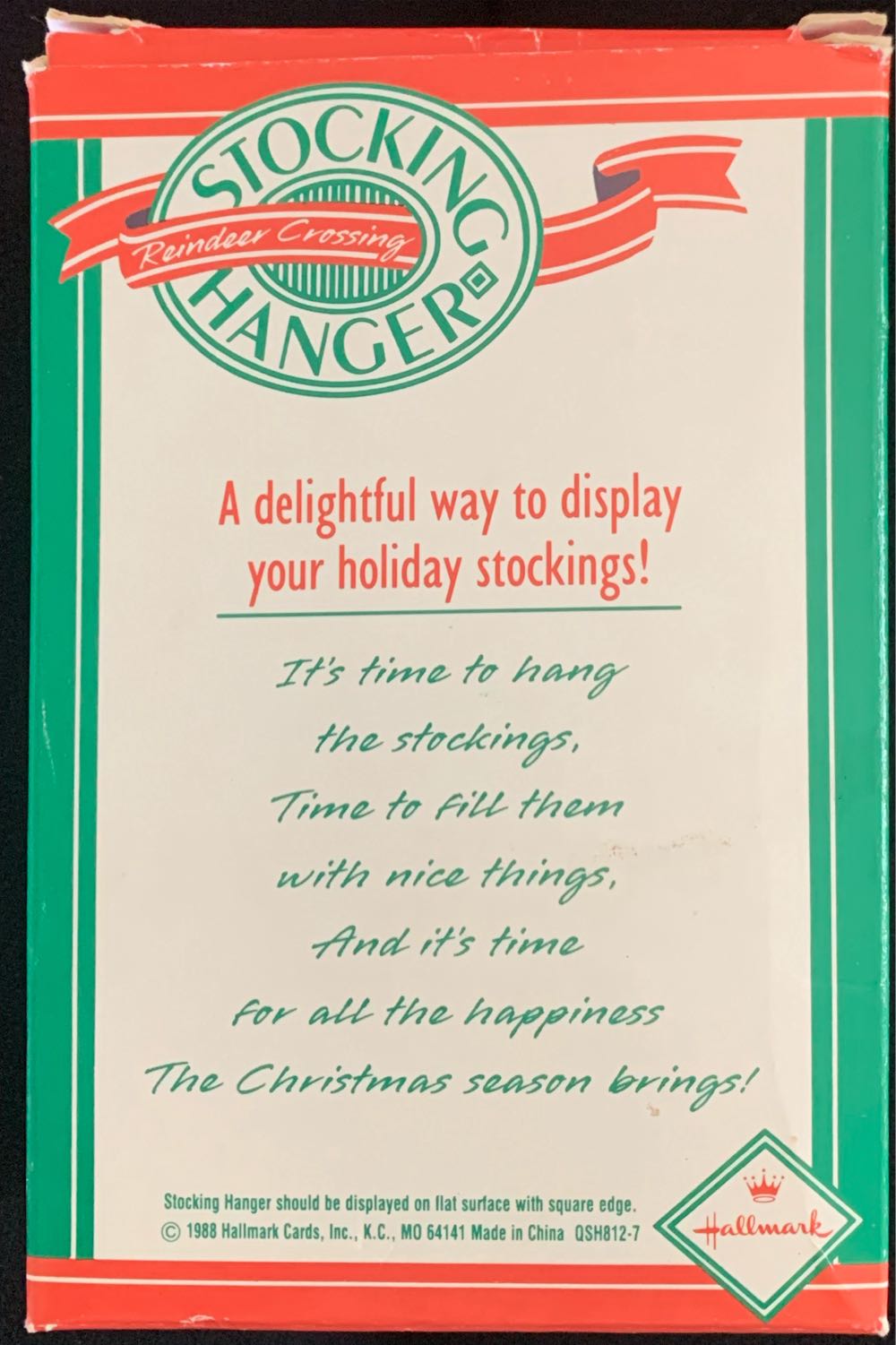 Stocking Hanger - Reindeer Crossing  (Stocking Hanger) ornament collectible - Main Image 3