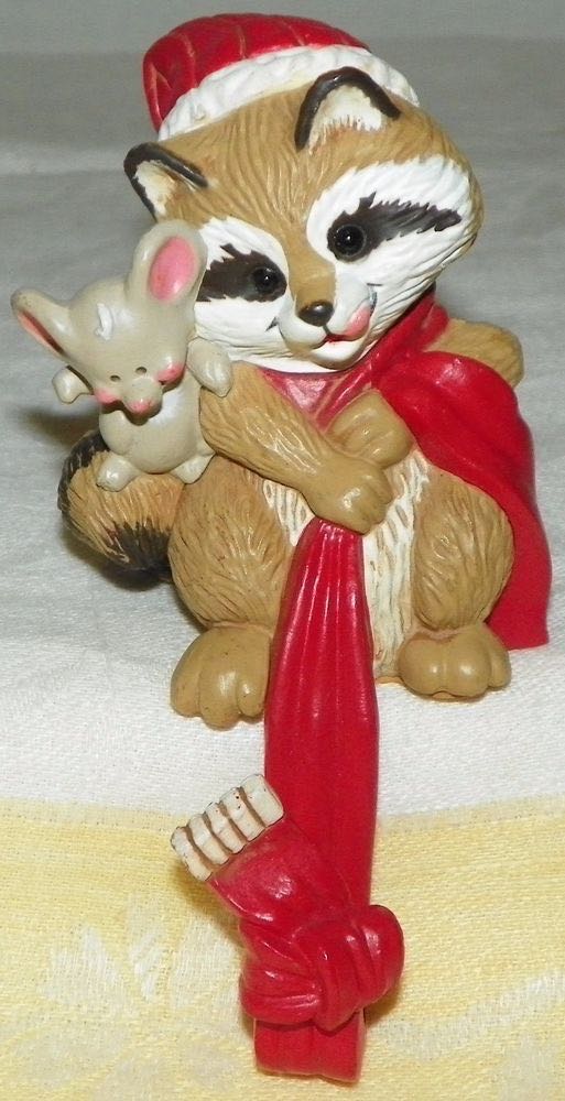 Raccoon And Mouse Stocking Hanger  (Stocking Hanger) ornament collectible - Main Image 2