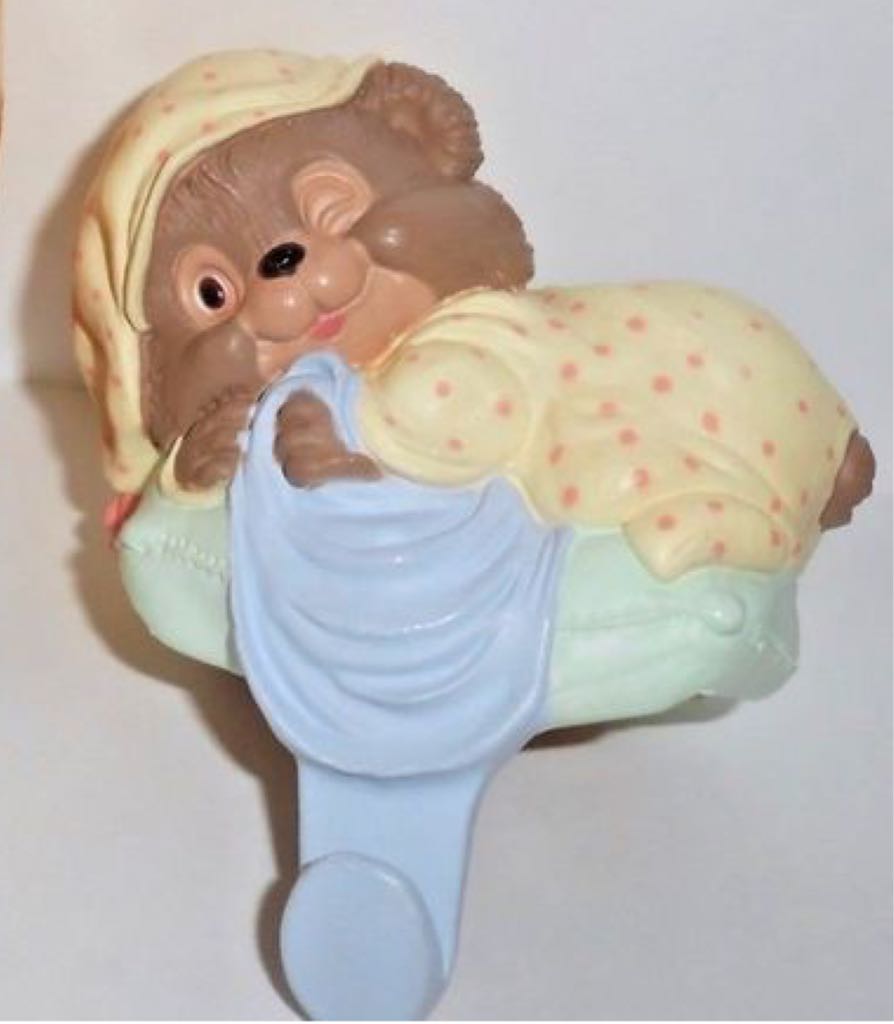 Stocking Hanger - Sleepy Bear  (Stocking Hanger) ornament collectible - Main Image 2
