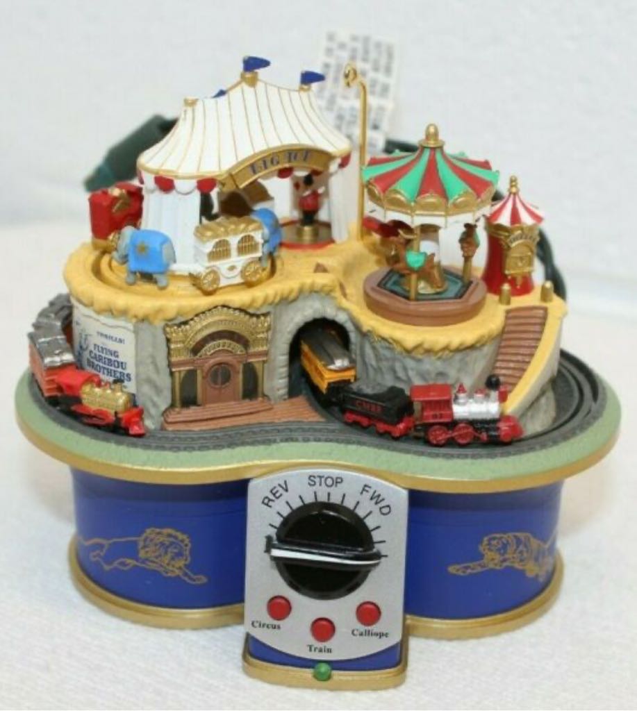 Circus Mountain Railroad  (Circus, Trains, Magic) ornament collectible - Main Image 2