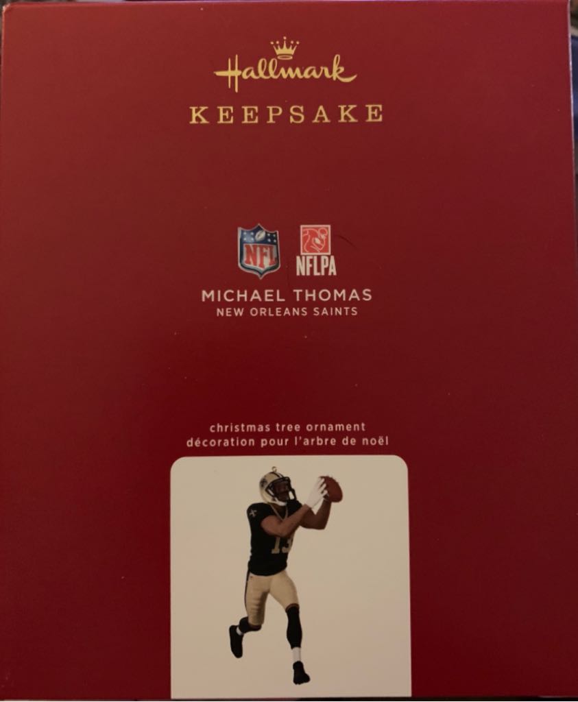 New Orleans Saints - Michael Thomas  (Football, Sports) ornament collectible - Main Image 1