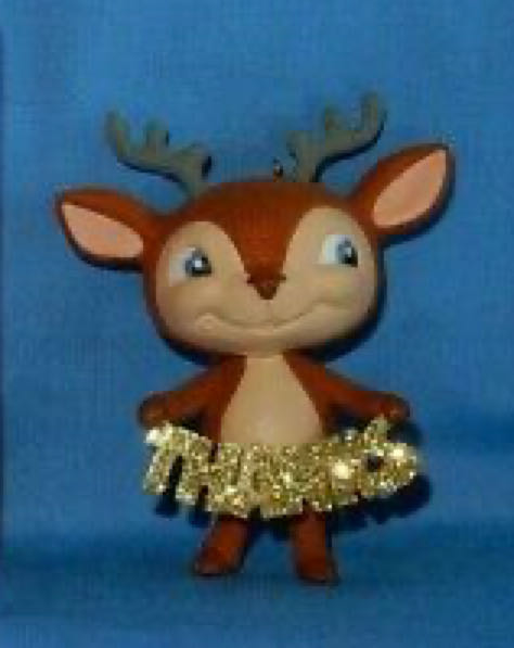 Thank-You Deer - Hallmark Employee Gift (Deer, Associate Gift) ornament collectible - Main Image 2