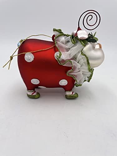 Krinkleskrinkles Glass Bulldog Orn. 36079 - Christmas Kringles (Christmas Tree Ornament) ornament collectible [Barcode 734409363359] - Main Image 1
