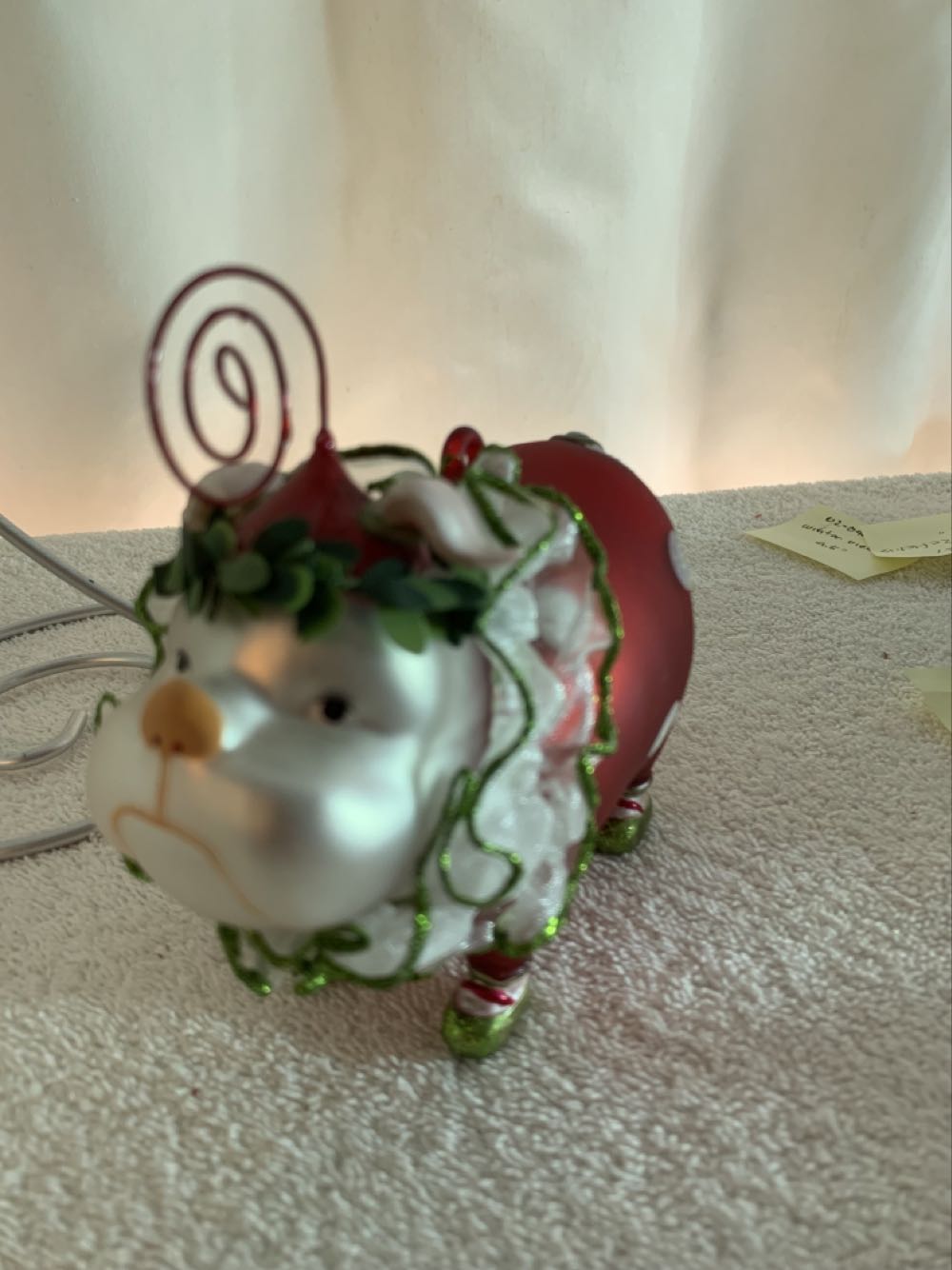 Krinkleskrinkles Glass Bulldog Orn. 36079 - Christmas Kringles (Christmas Tree Ornament) ornament collectible [Barcode 734409363359] - Main Image 3