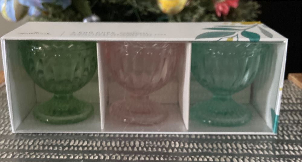Hallmark. Spring. 2021. 3 Egg Cups. - Hallmark (3 Egg Cups) ornament collectible [Barcode 763795707942] - Main Image 4