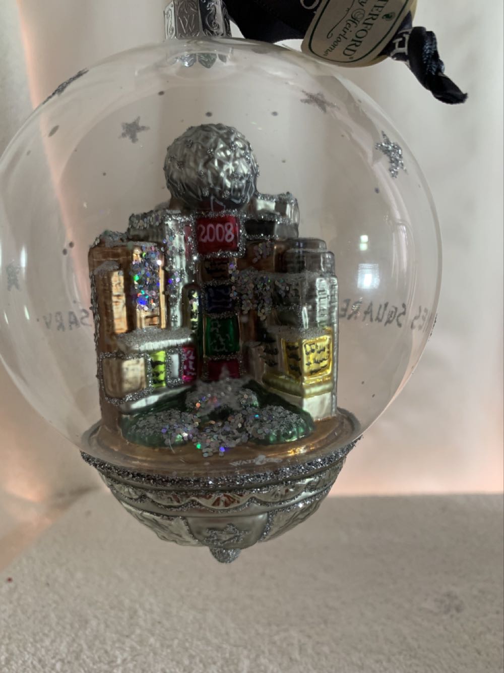 Times Square Snowglobe - Times Square Ball 100th Anniversary Collection (Christmas Tree Ornament) ornament collectible - Main Image 2