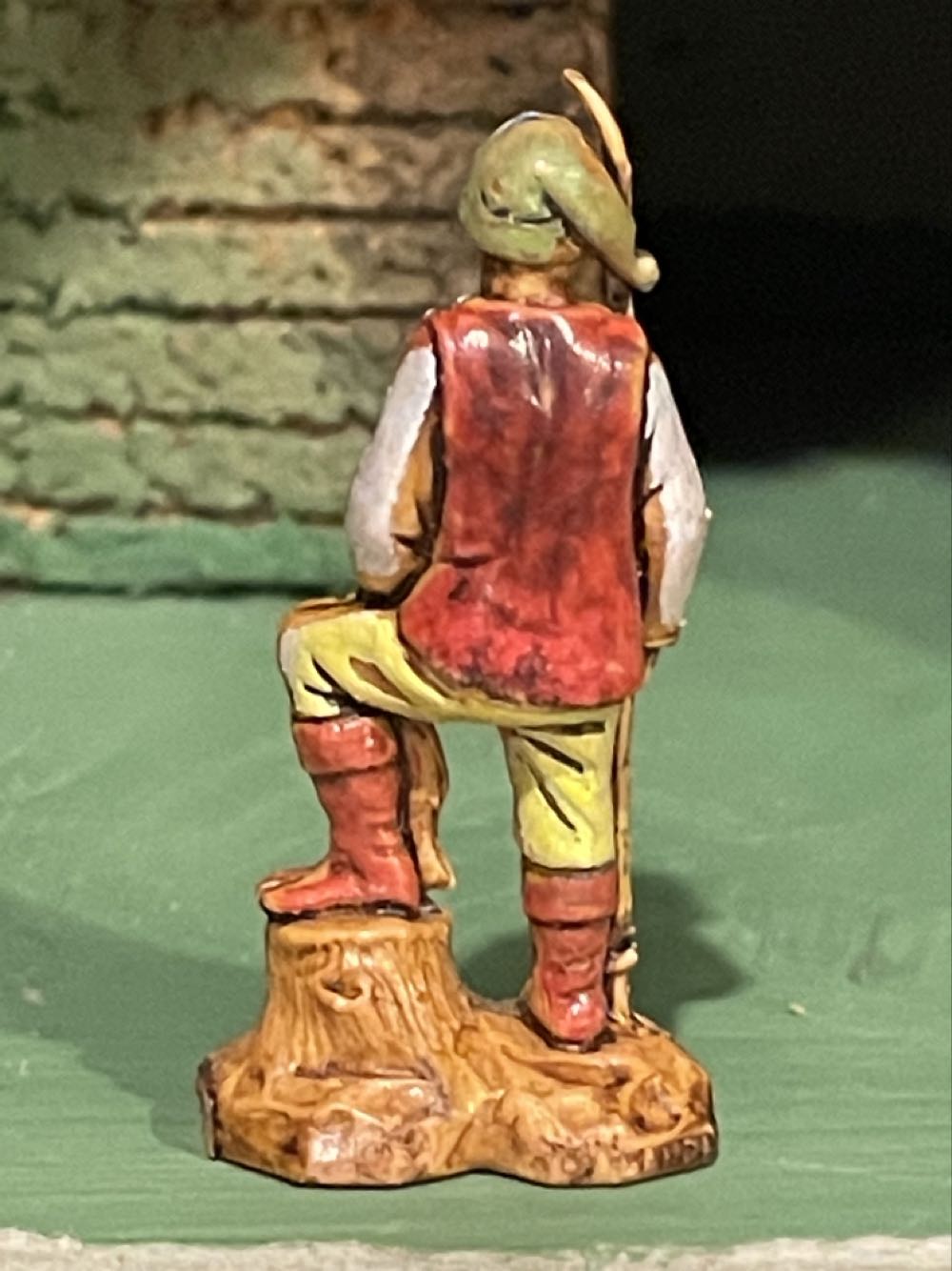 Moranduzzo - Shepherd - With Staff - Shepherd (Nativity) ornament collectible - Main Image 2