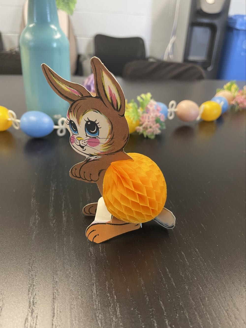 Beistle - Easter - Honeycomb Bunny - Honeycomb (Easter) ornament collectible - Main Image 2