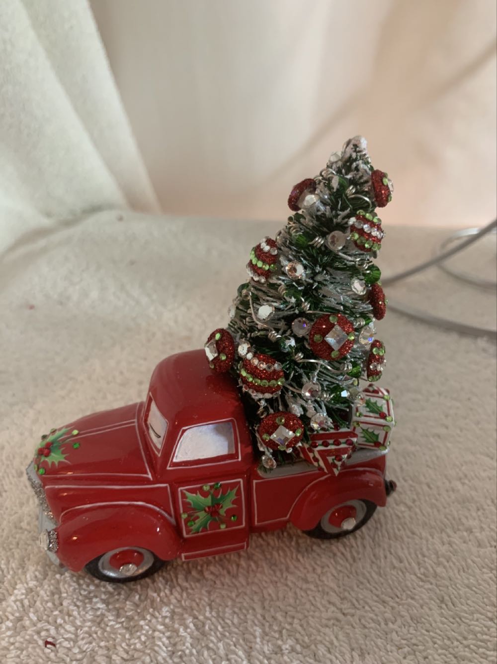 Merry Christmas William, Red  (Free Standing) ornament collectible - Main Image 2