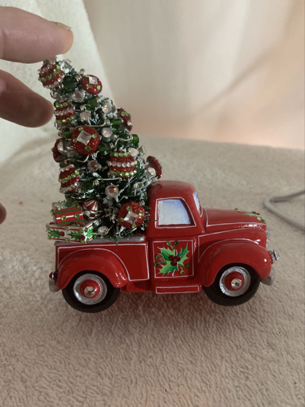 Merry Christmas William, Red  (Free Standing) ornament collectible - Main Image 4