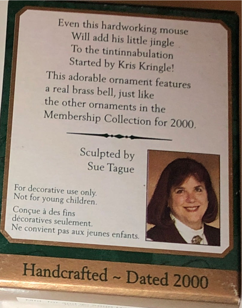 A Friend Chimes In (KOCC) - KOC  Club Exclusive (KOC Member Exclusive) ornament collectible - Main Image 2