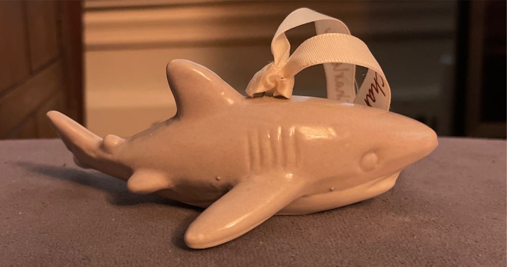 Ceramic Shark  (Oceans) ornament collectible - Main Image 1
