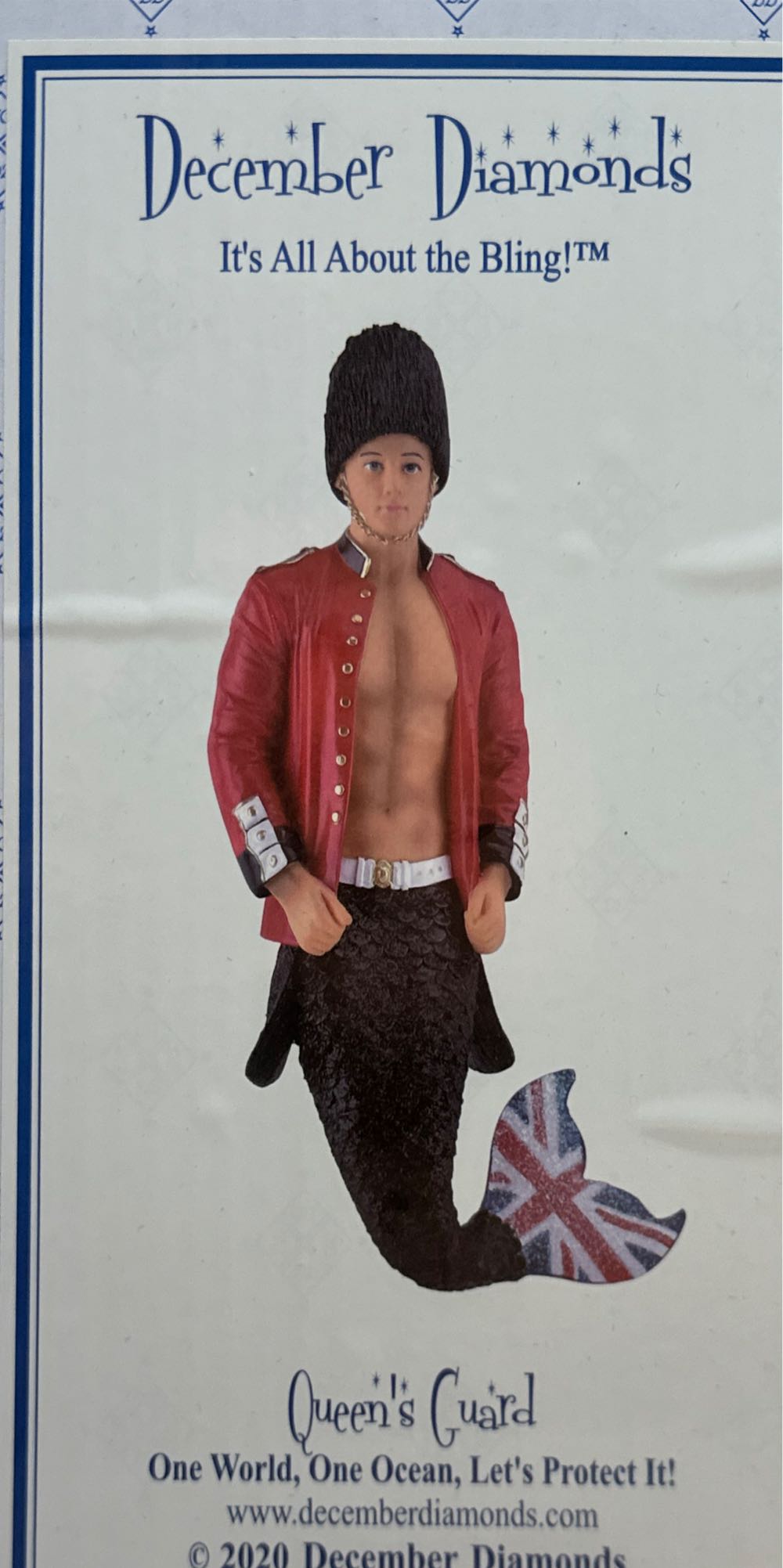 Queen’s Guard  - Mermen (One World, One Ocean, Let’s Protect It!) ornament collectible [Barcode 807962551447] - Main Image 2