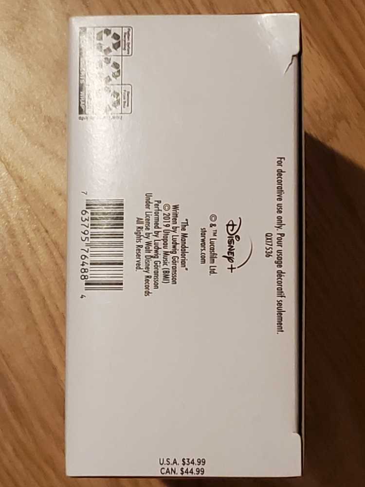 Razor Crest - Star Wars (Star Wars) ornament collectible [Barcode 763795764884] - Main Image 3