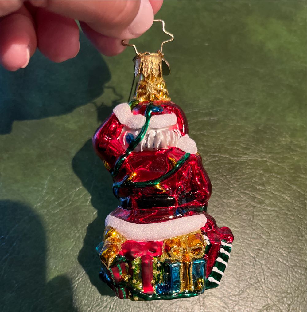 Tangled Santa Gem - Gems ornament collectible - Main Image 2