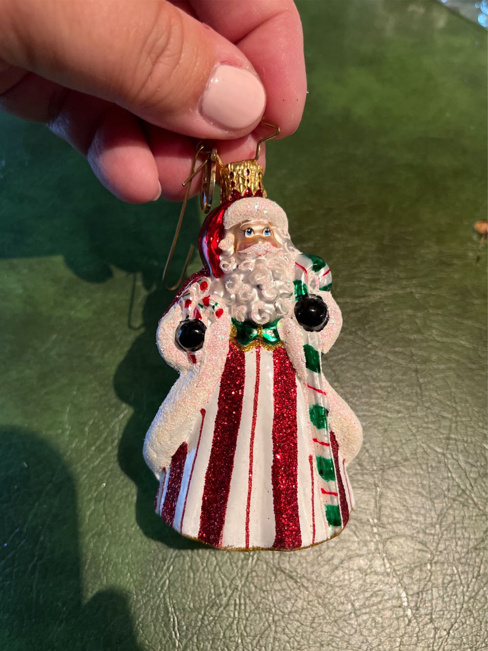 Peppermint Candy Kringle Gem - Gems ornament collectible - Main Image 1