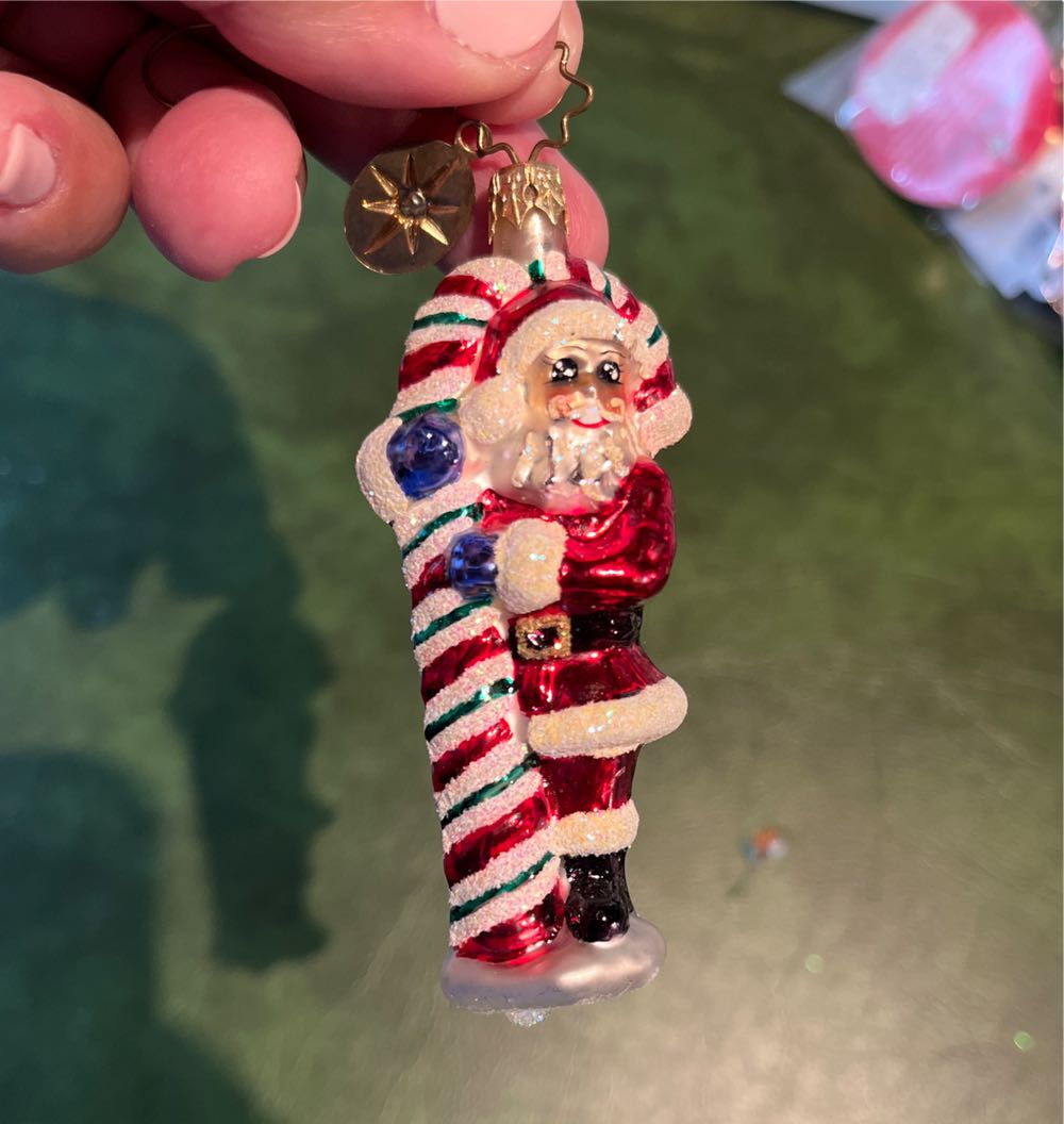 Large Red Paisley Ball