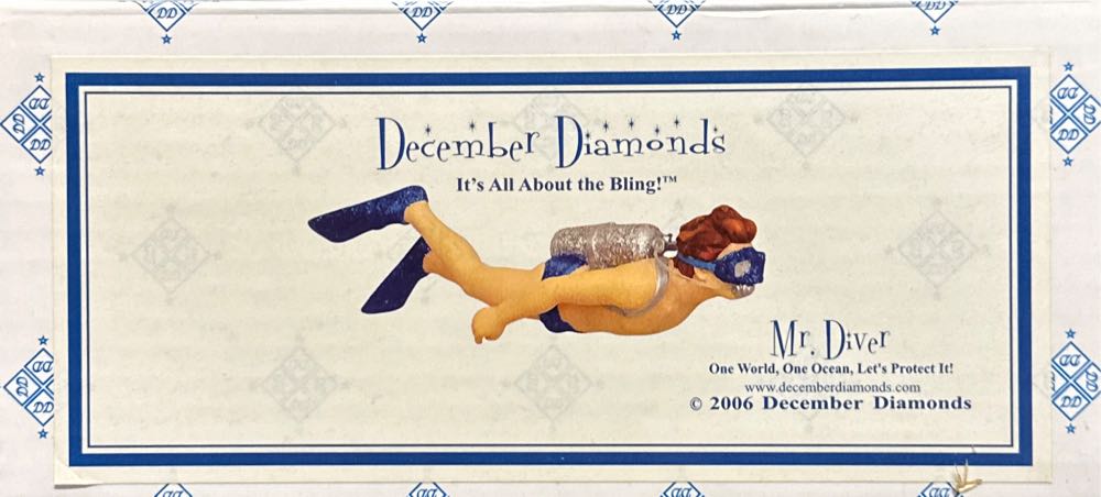 Tropical Aquatic Ocean Mr Diver Swim  ornament collectible [Barcode 807962903345] - Main Image 2