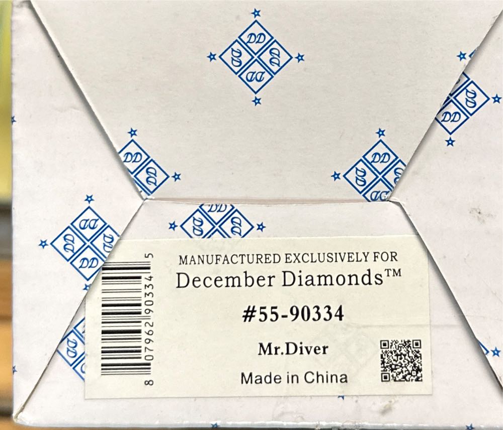 Tropical Aquatic Ocean Mr Diver Swim  ornament collectible [Barcode 807962903345] - Main Image 3