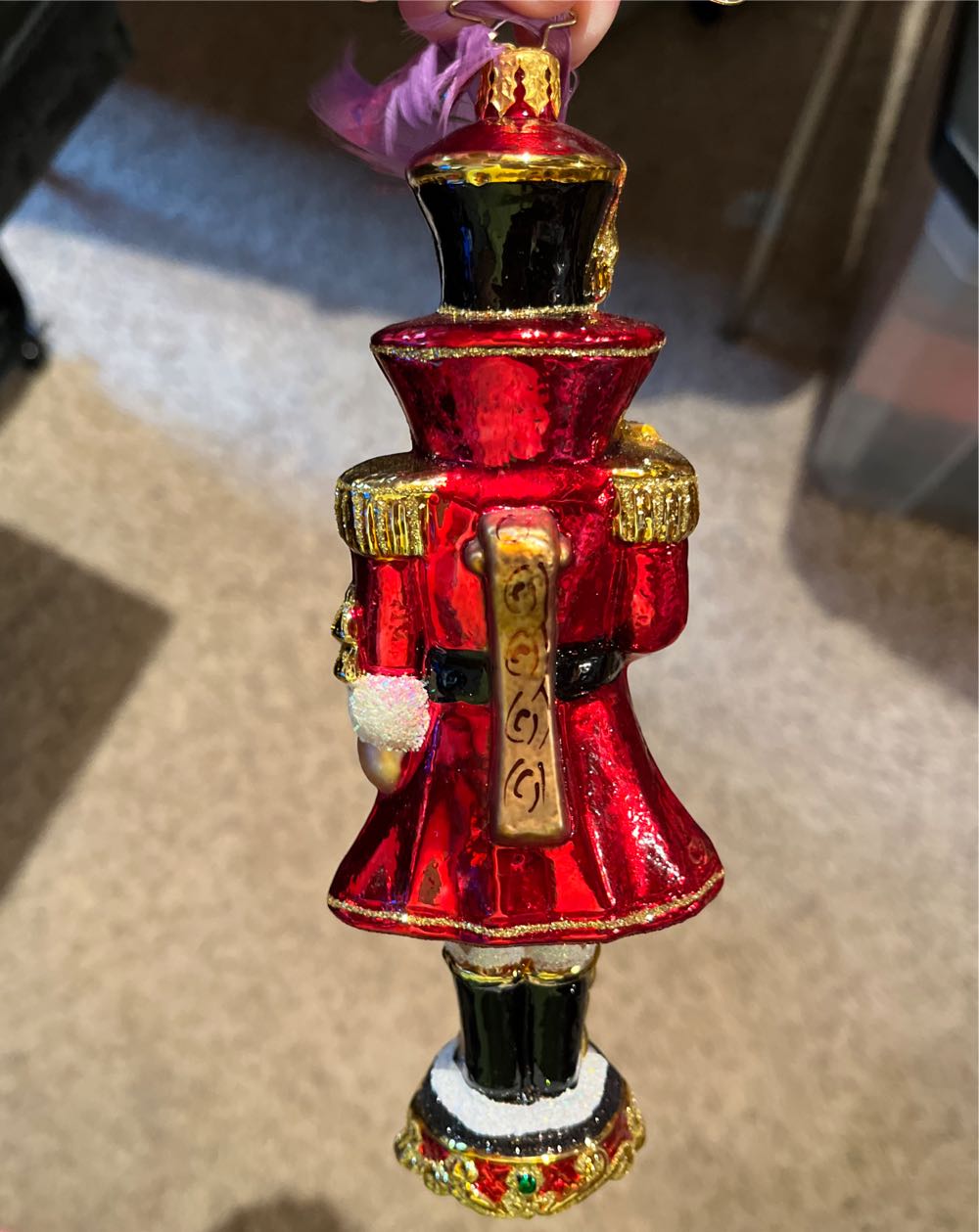 Baron Von Plume Nutcracker ... - Nutcracker ornament collectible [Barcode 645001478177] - Main Image 2