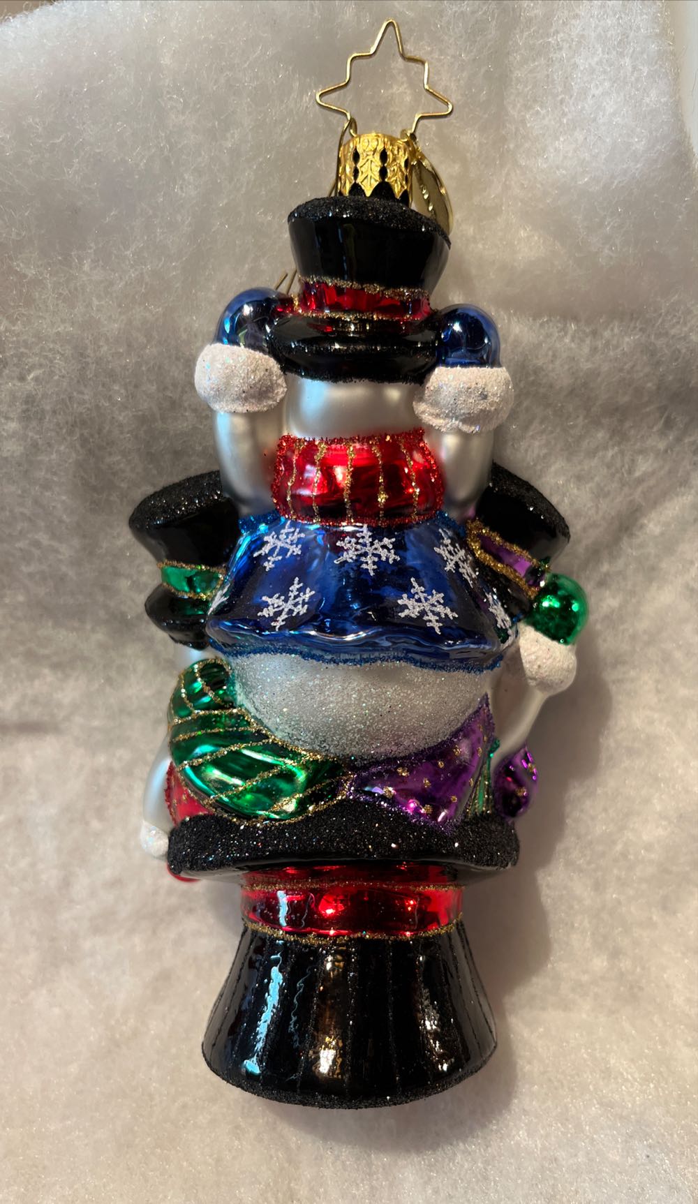 North Pole Trio - Snowman ornament collectible [Barcode 645001480422] - Main Image 3