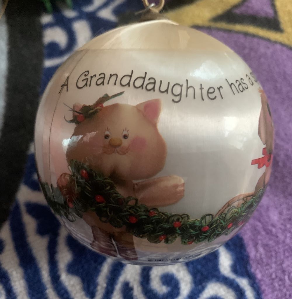 Large Red Medallion Ball