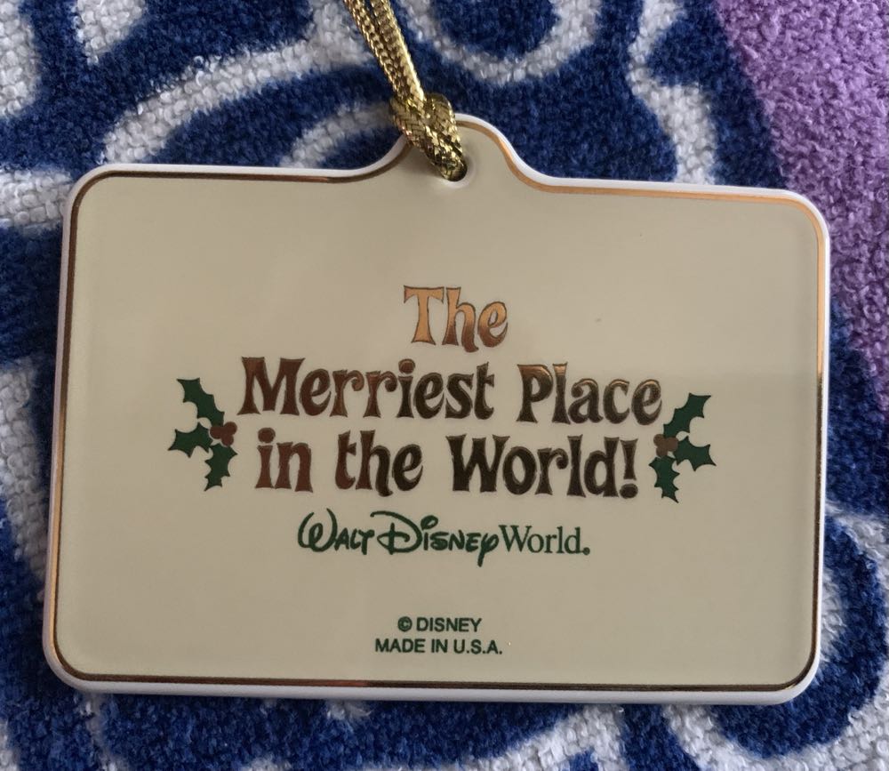Walt Disney World Happy Holidays, Jeannine  ornament collectible - Main Image 2