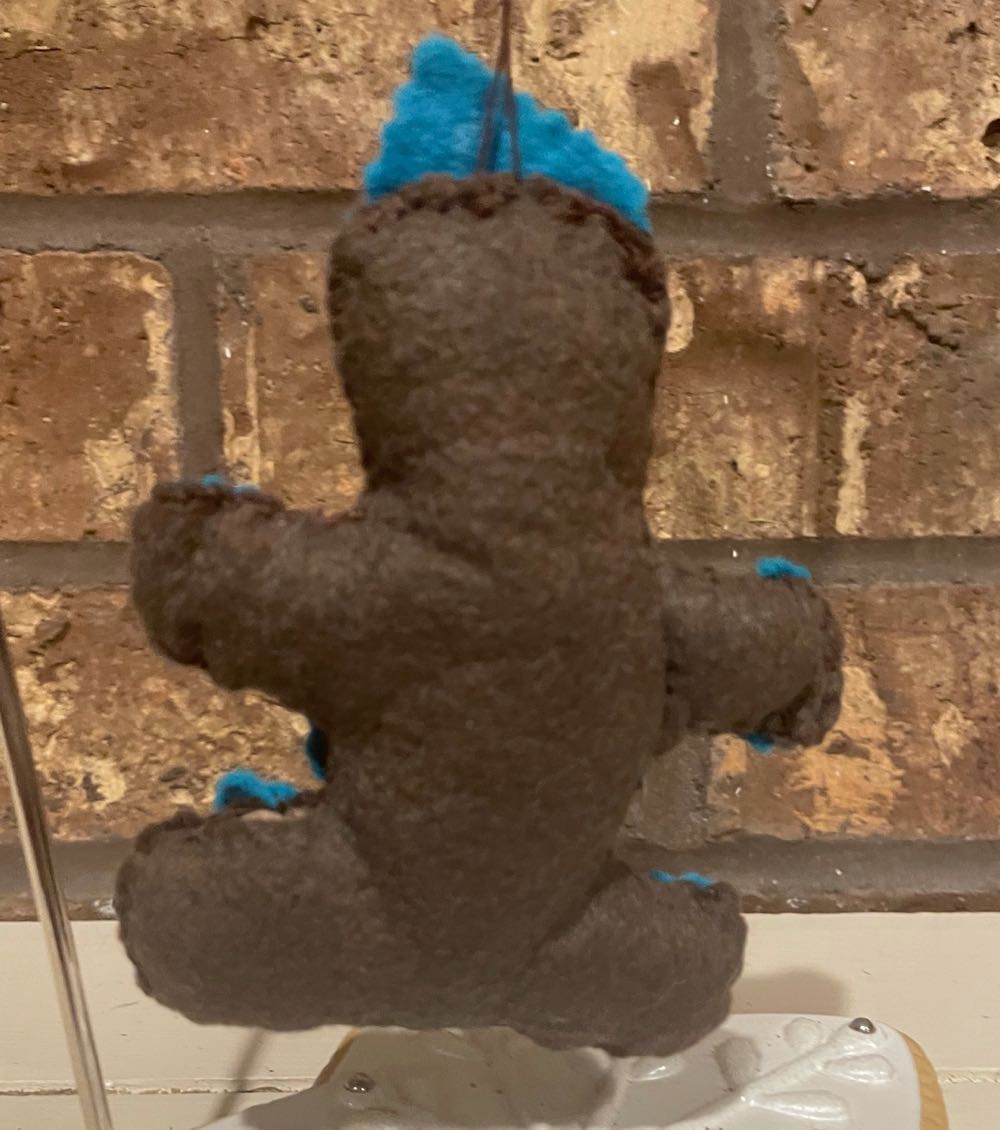 Felt - Gingerbread Man - Gingerbread Boy (Felt) ornament collectible - Main Image 2