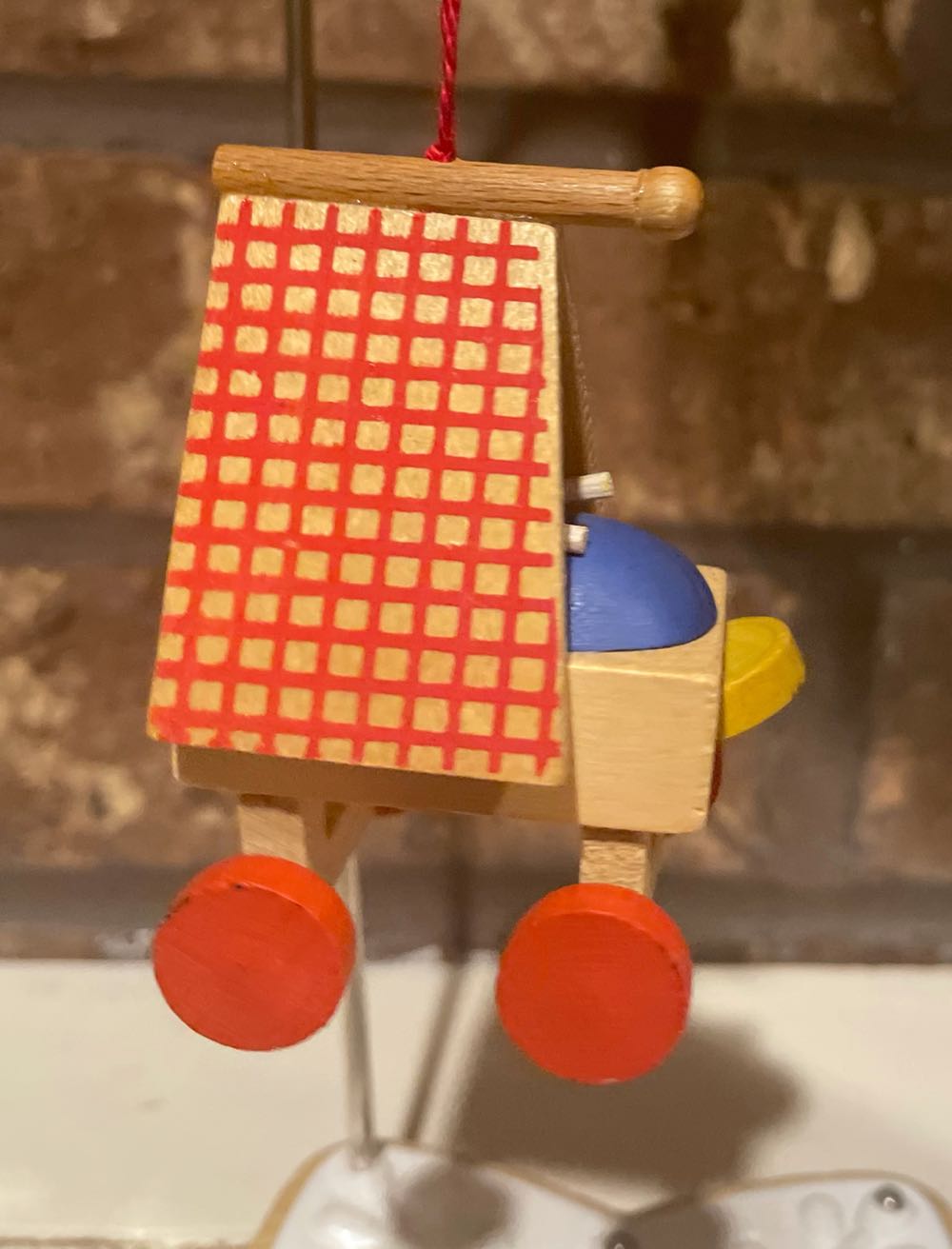 Steinbach - Stroller - Baby (Folkart) ornament collectible - Main Image 2