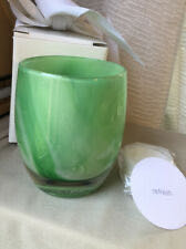 Pick with plastic greenery foam berries and snow painted pinecones