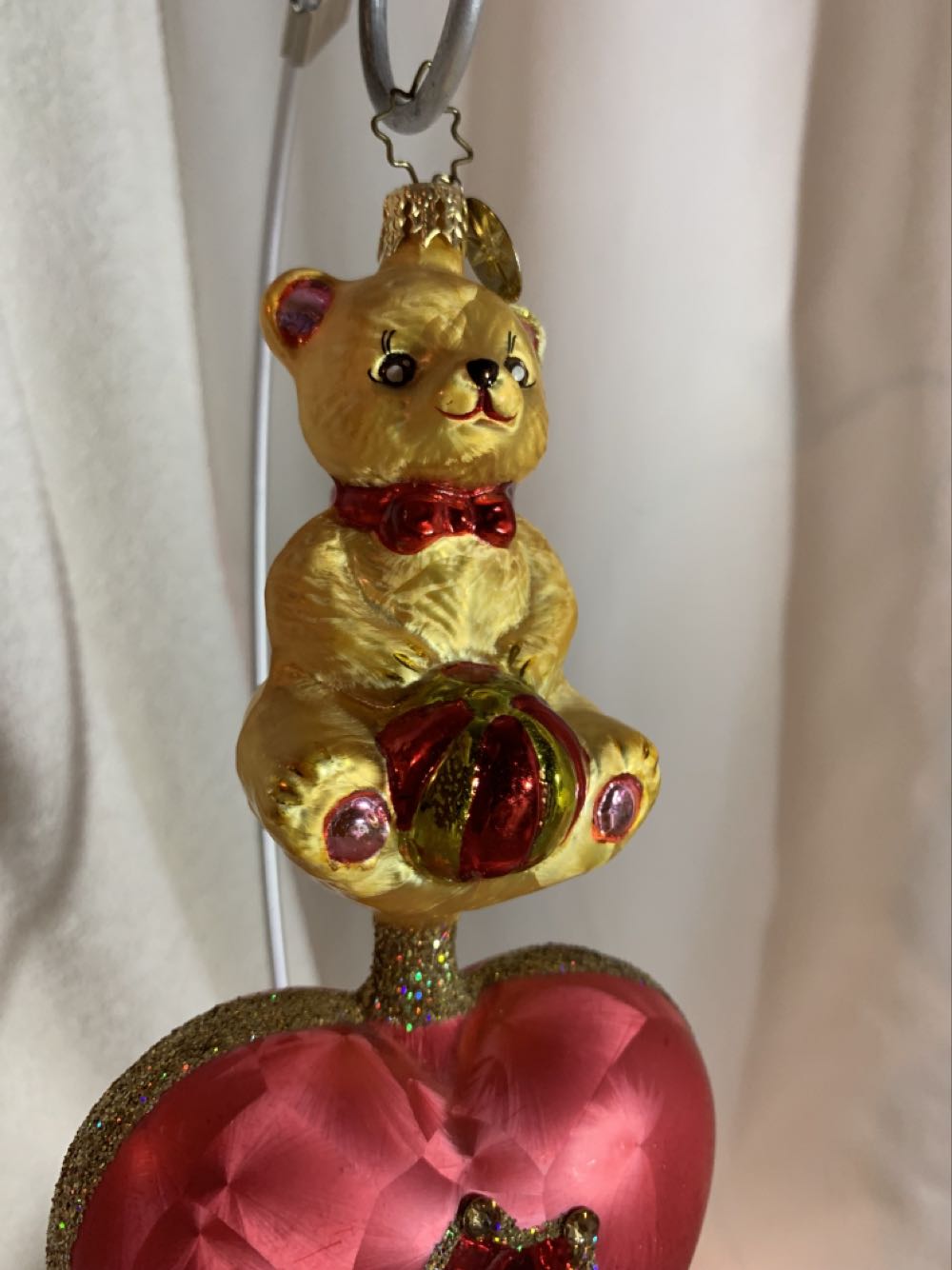 Love’s Golden Bear  (Teddy Bears) ornament collectible - Main Image 3