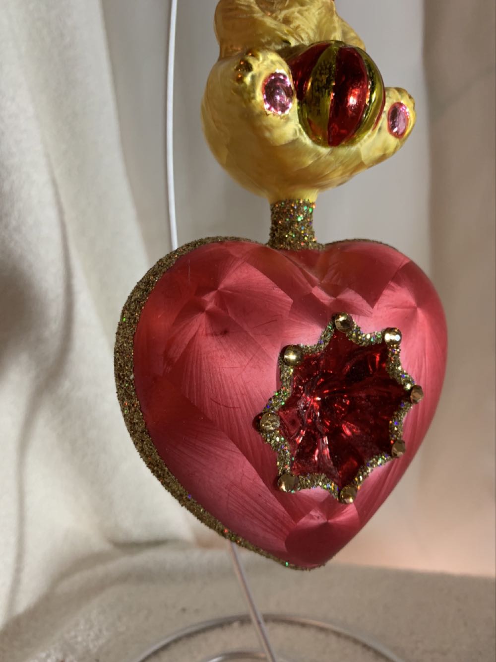 Love’s Golden Bear  (Teddy Bears) ornament collectible - Main Image 4
