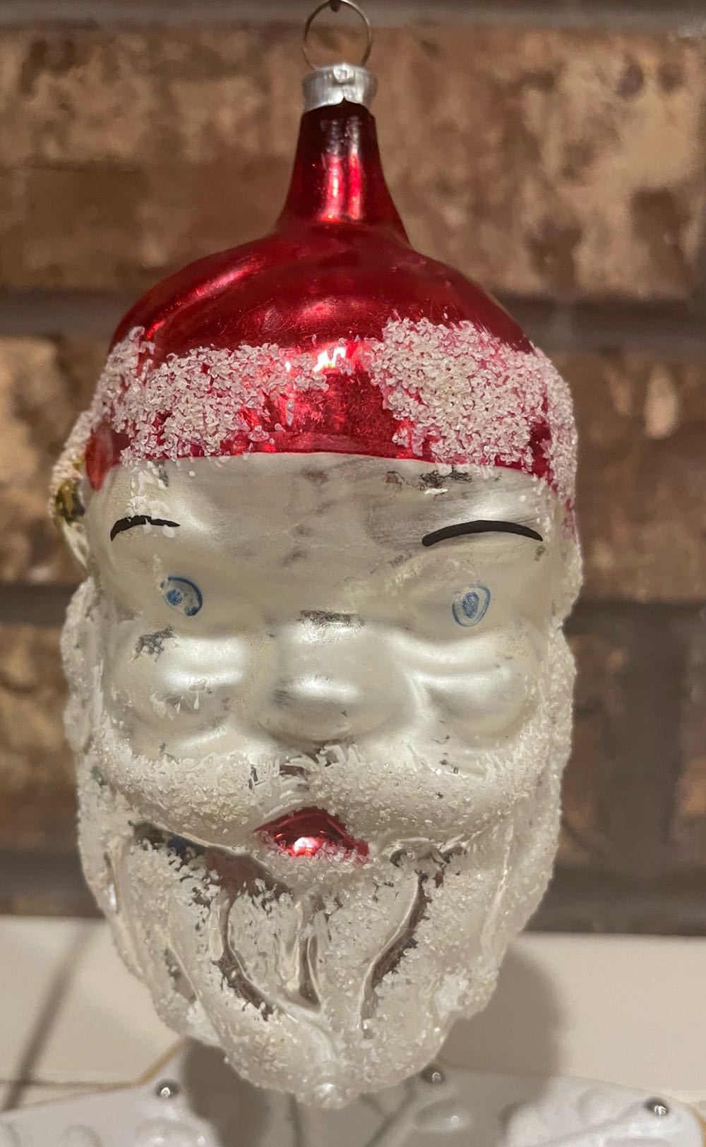 Figural - Santa Head - Santa (Figural) ornament collectible - Main Image 1