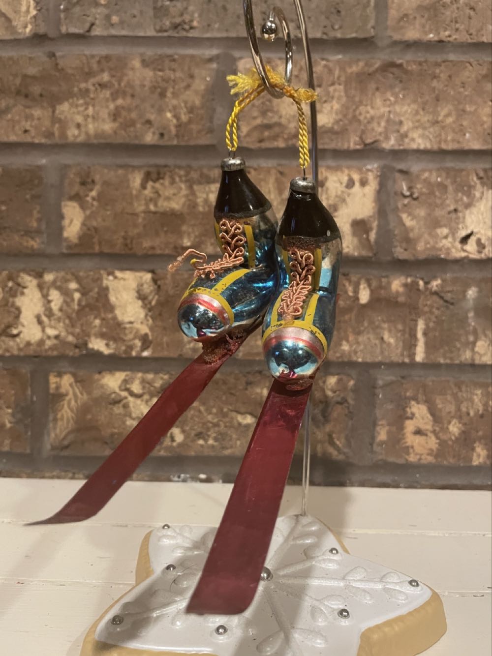 Figural - Ski Boots - Ski Boots (Figural) ornament collectible - Main Image 2