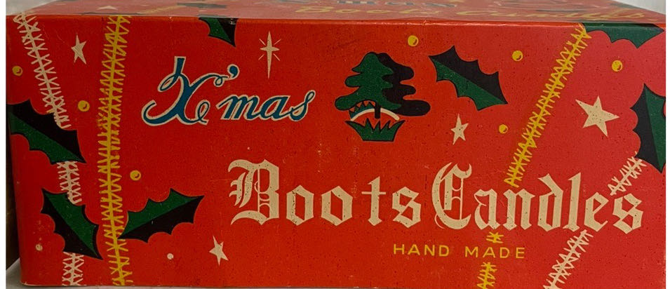 Xmas Boots - Candles - Red - Boots (Candles) ornament collectible - Main Image 2