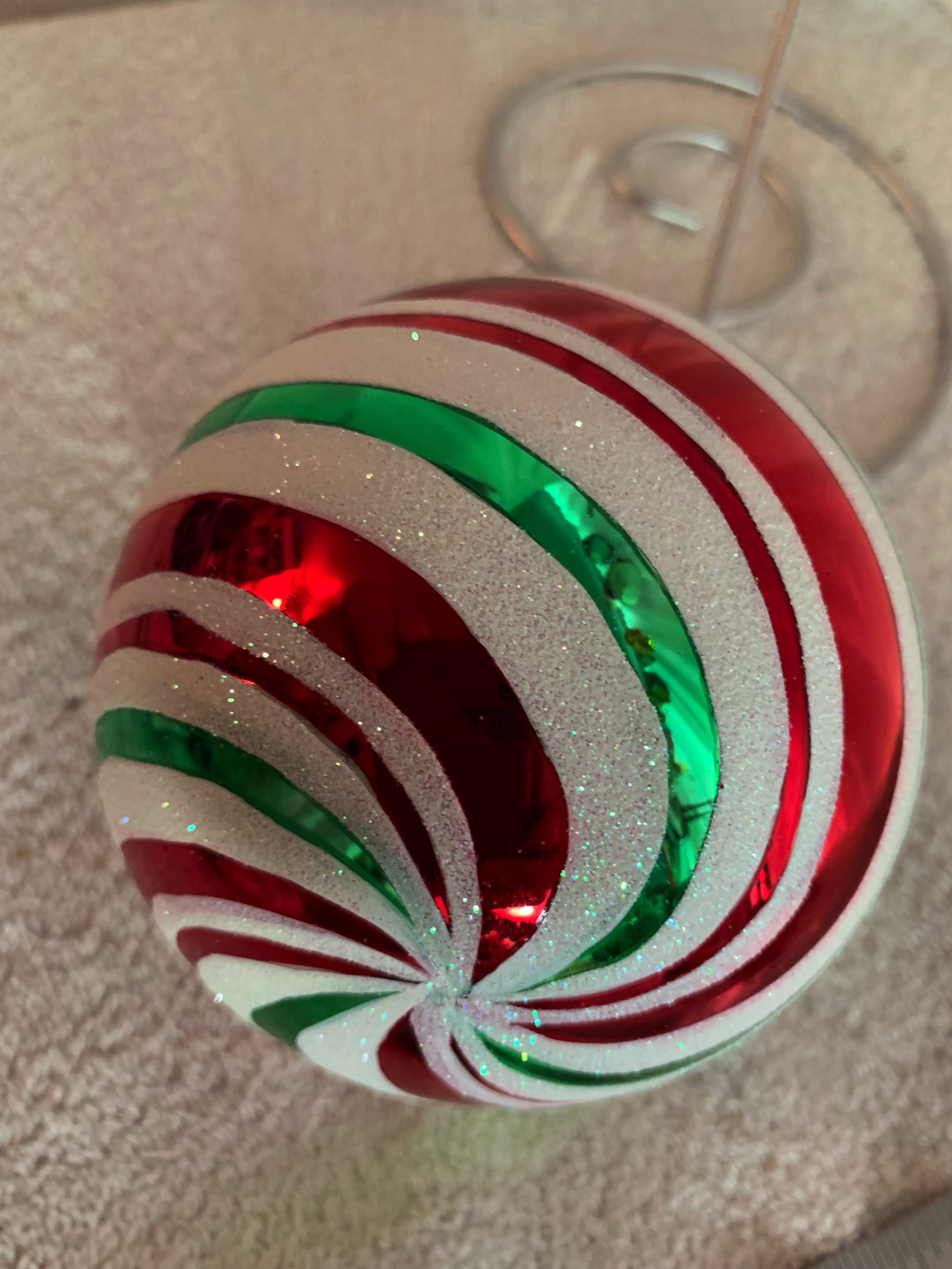 Peppermint Ball  (Christmas Tree Ornament) ornament collectible - Main Image 3