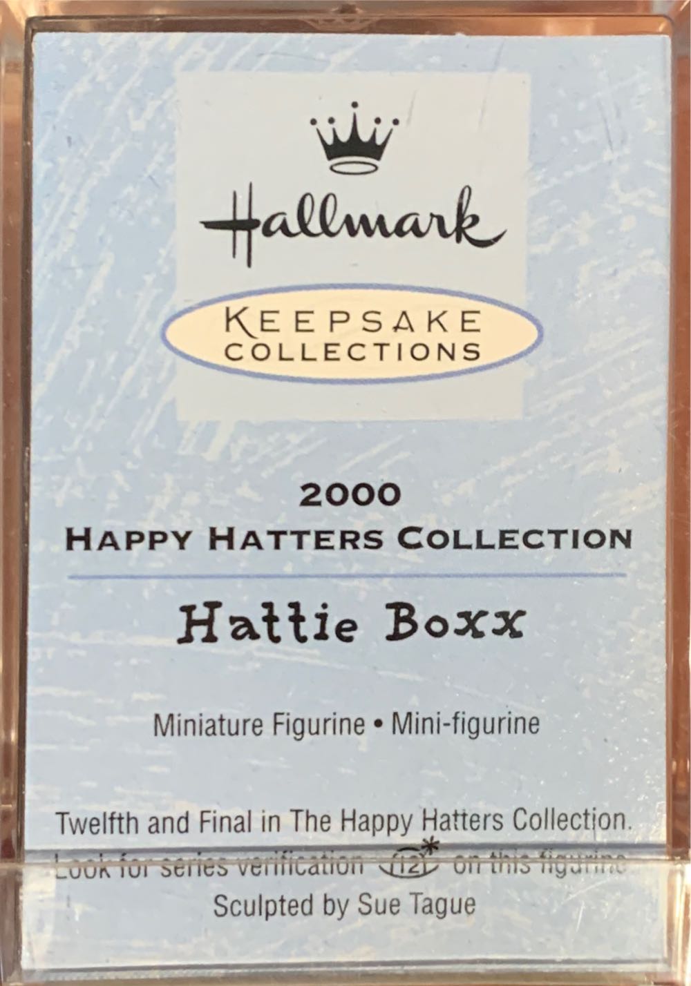 HH #12 Hattie Boxx (December) - Happy Hatters (Happy Hatters) ornament collectible [Barcode 015012554113] - Main Image 2