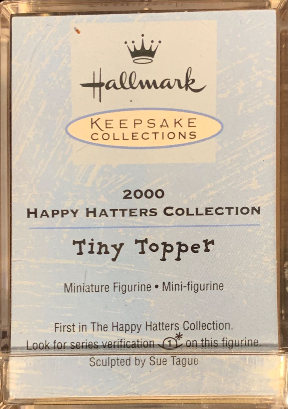 ** Happy Hatters Tiny Topper - Happy Hatters (Happy Hatters) ornament collectible [Barcode 015012536713] - Main Image 2