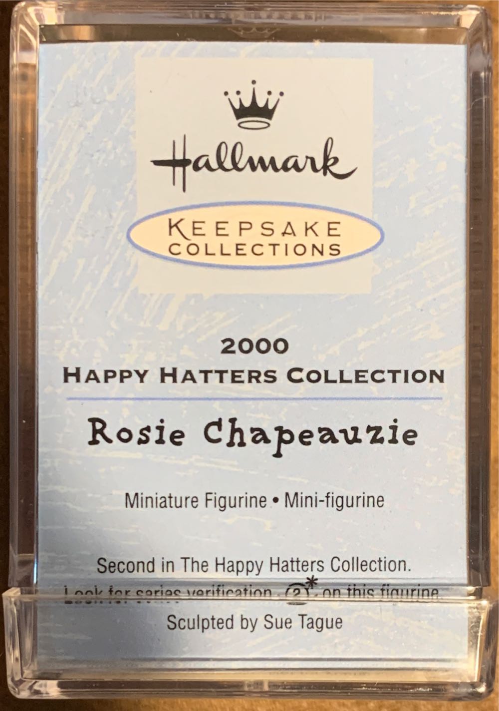 HH #2 Rosie Chapeauzie (February) - Happy Hatters (Happy Hatters) ornament collectible [Barcode 015012536720] - Main Image 2
