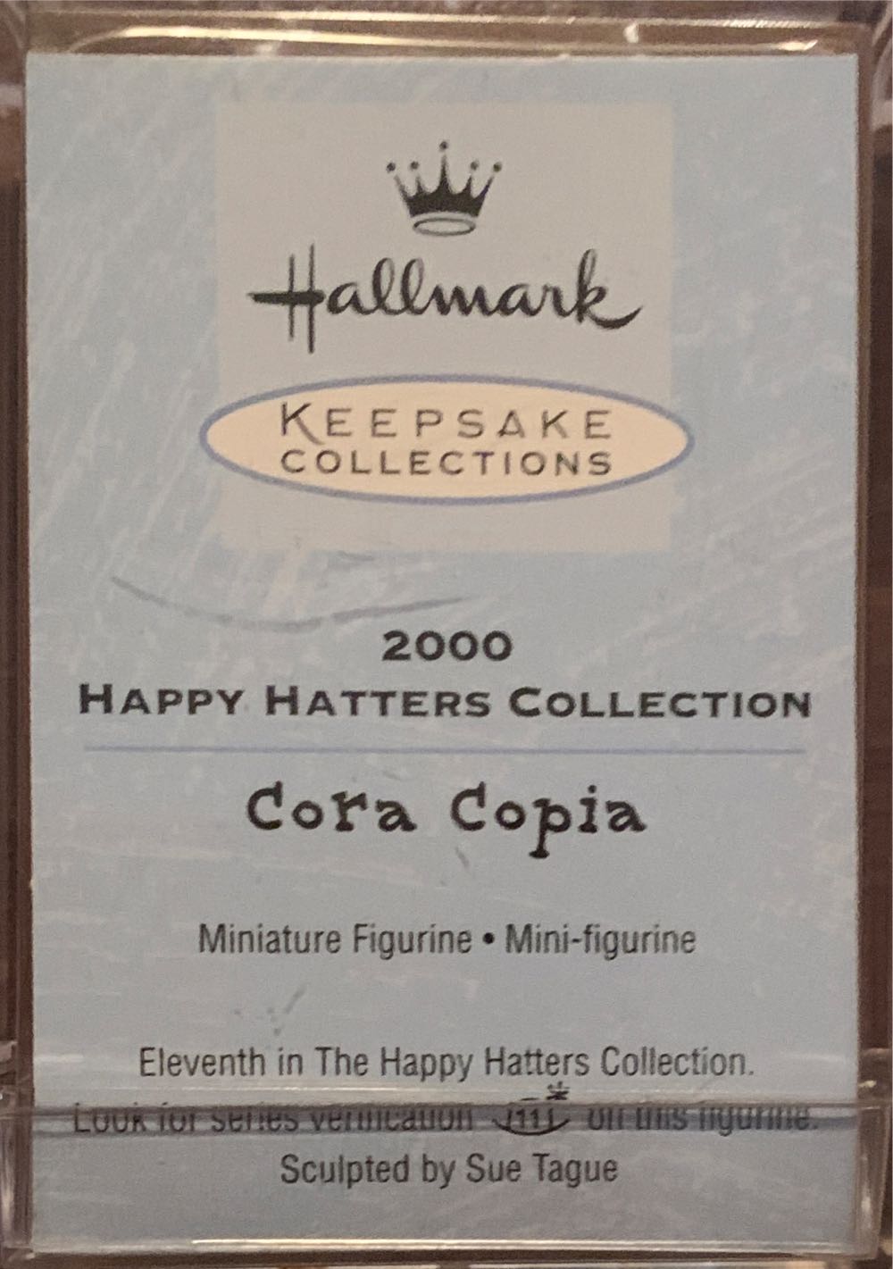 **Happy Hatters Cora Copia - Happy Hatters (Happy Hatters) ornament collectible [Barcode 015012554106] - Main Image 2