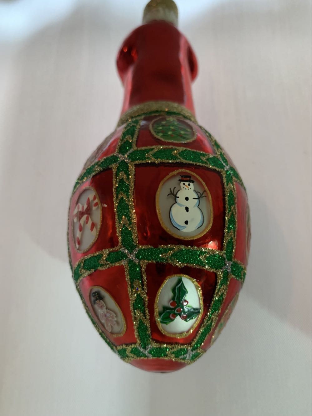 Faberge Santa  (Santa) ornament collectible - Main Image 3