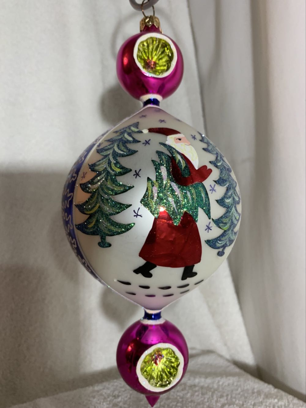 Hallmark Seattle Seahawks Santa Football Sled Christmas Ornament Nfl Tree Decoration And Sports Fan Gift