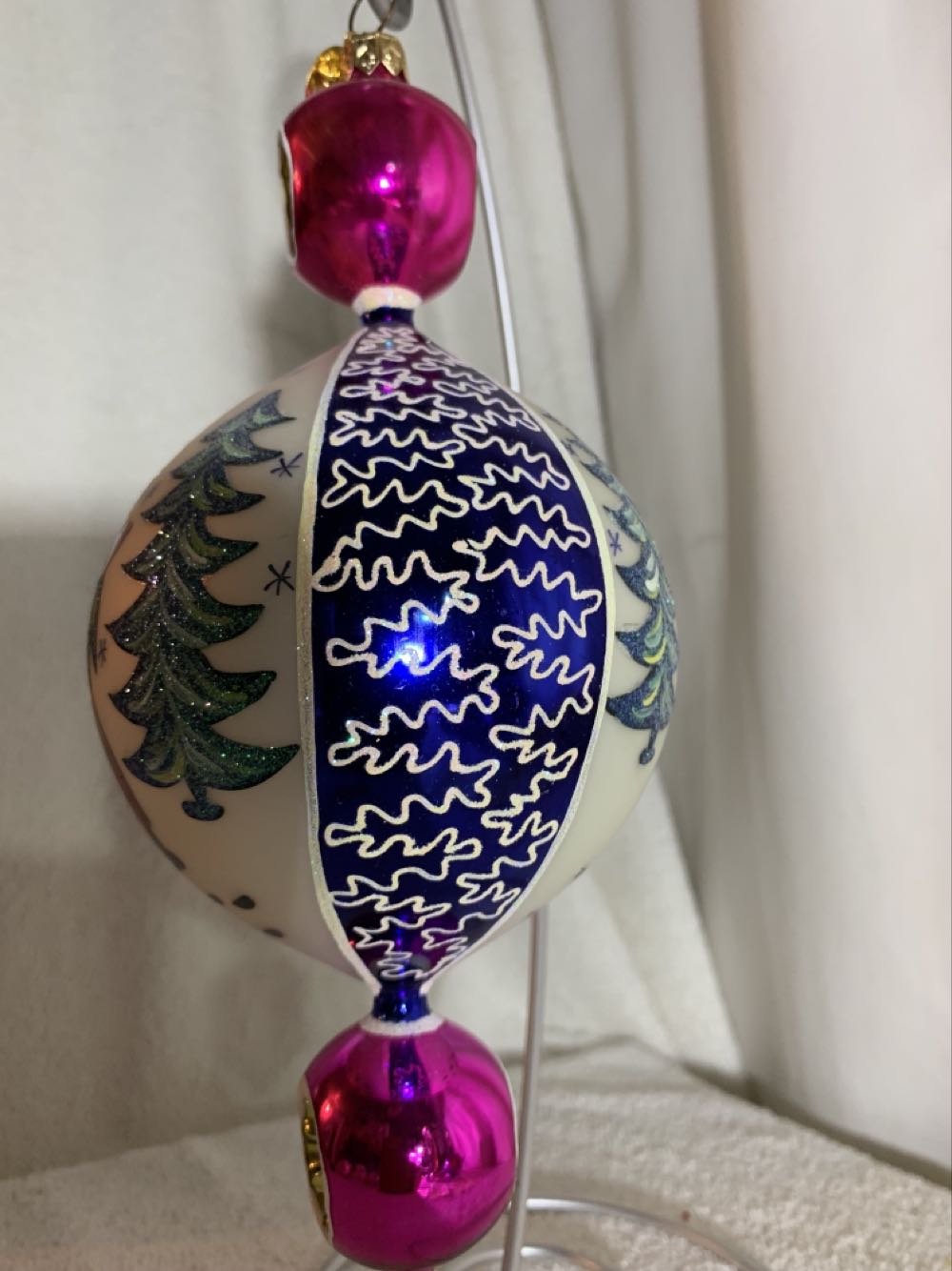 15th Anniversary Blue Lucy - 15th Anniversary (Santa) ornament collectible - Main Image 2