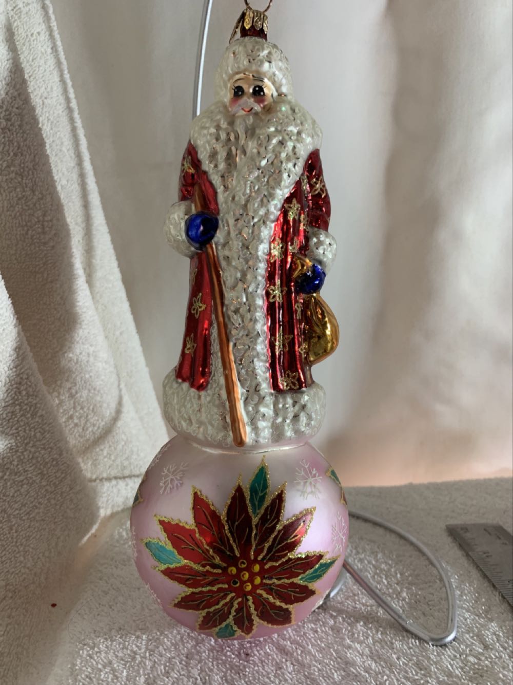 15th Anniversary Russian Santa Winter Blossom - 00-1408-0 (Russian) ornament collectible - Main Image 2