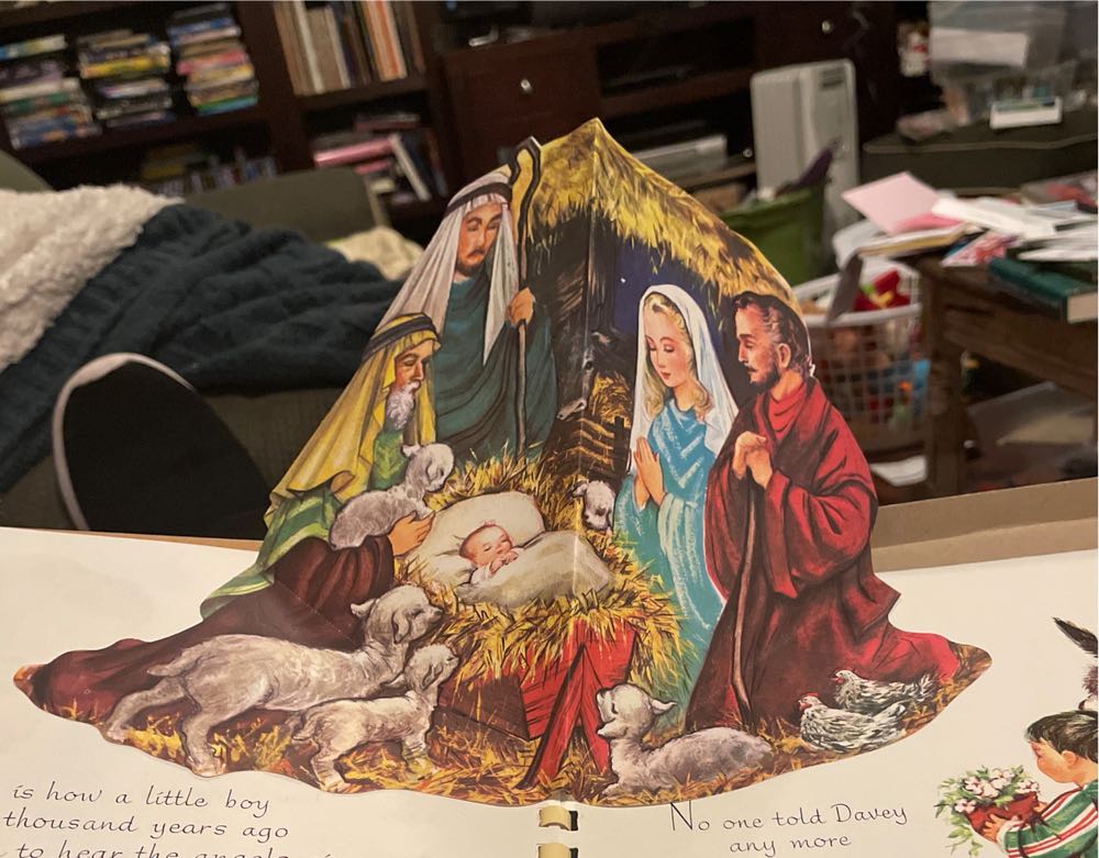 Book - Davey And The First Christmas - Children’s Book (By Beth Vardon) ornament collectible - Main Image 3