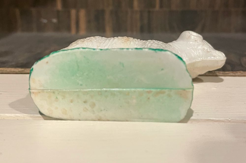 Corwin - (Set 2) - Animals - Sheep - Standing With Base - Animal (Nativity) ornament collectible - Main Image 4