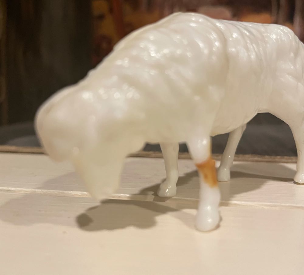 Corwin - (Set 2) - Animals - Sheep - Grazing - Animal (Nativity) ornament collectible - Main Image 3