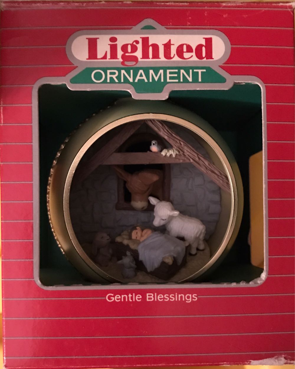 Nativity Gentle Blessings - Panoramic Ball (Magic) ornament collectible - Main Image 2