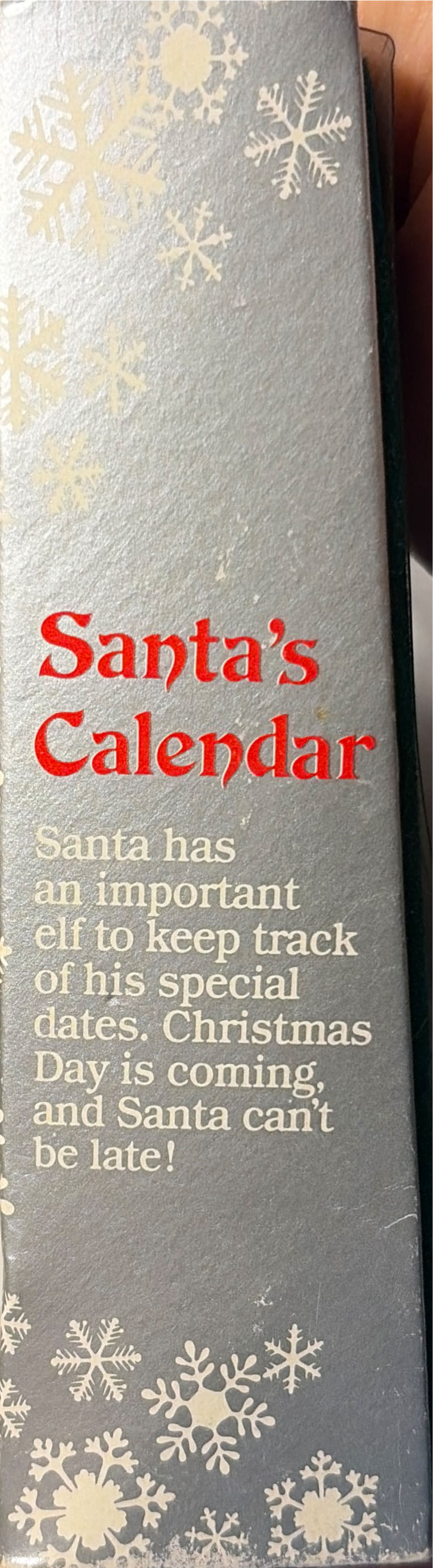 Santa’s Calendar - Elf (Calendar) ornament collectible - Main Image 3